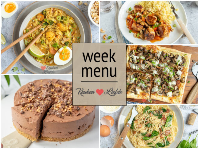 Weekmenu 6 2024
