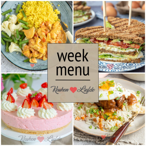 Weekmenu 18 2024