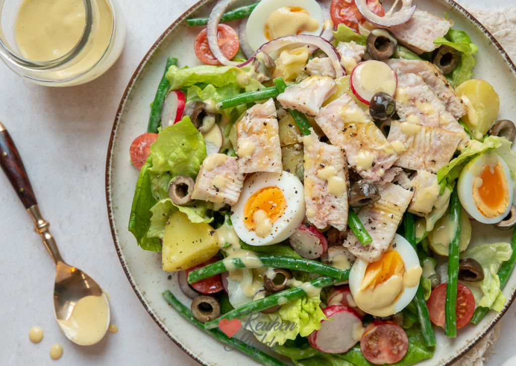 Salade met tonijn en krieltjes Salade met tonijn en krieltjes