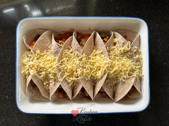 Mexicaanse burrito's