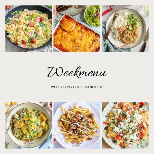Weekmenu 26 2024