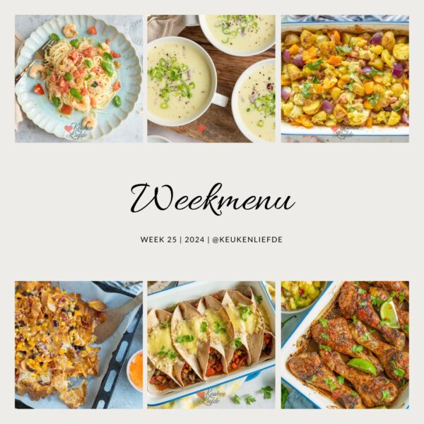 Weekmenu 25 2024