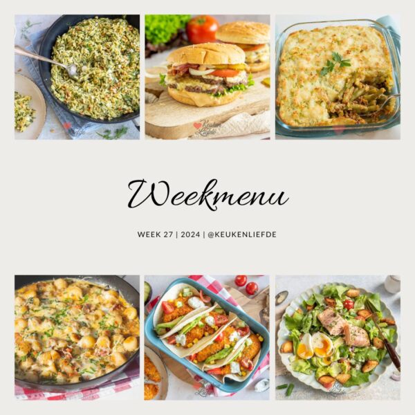 Weekmenu 27 2024