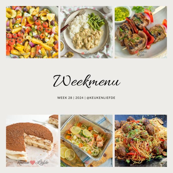 Weekmenu 28 2024