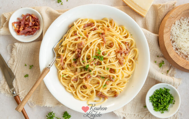 Pasta carbonara