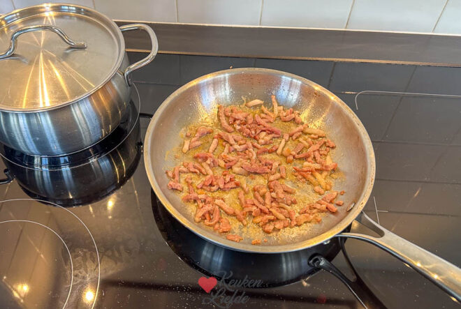 Bak het spek