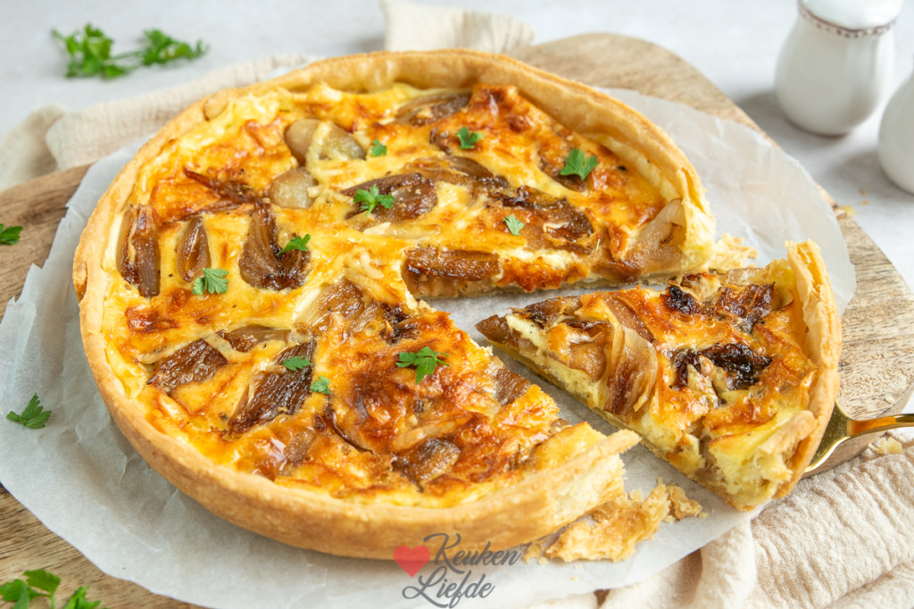 Sjalotten quiche Sjalotten quiche