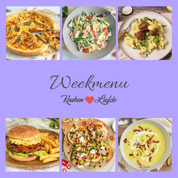 Weekmenu 4 2025