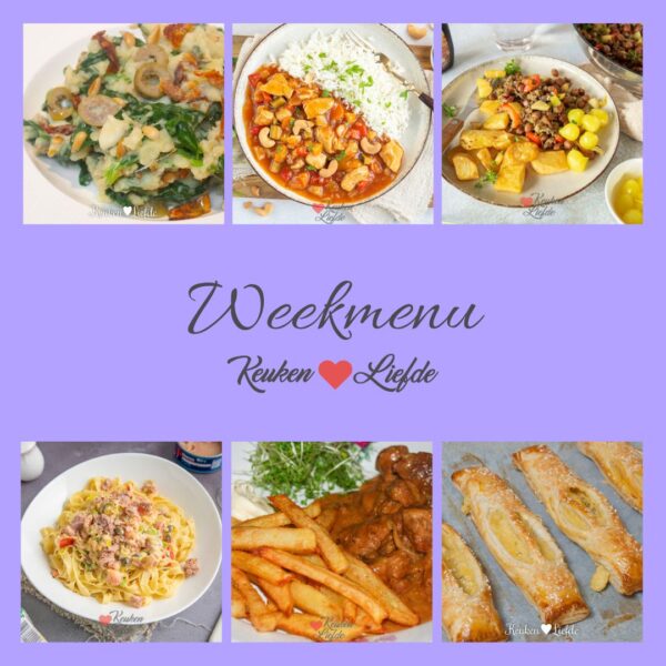 Weekmenu 2 2025