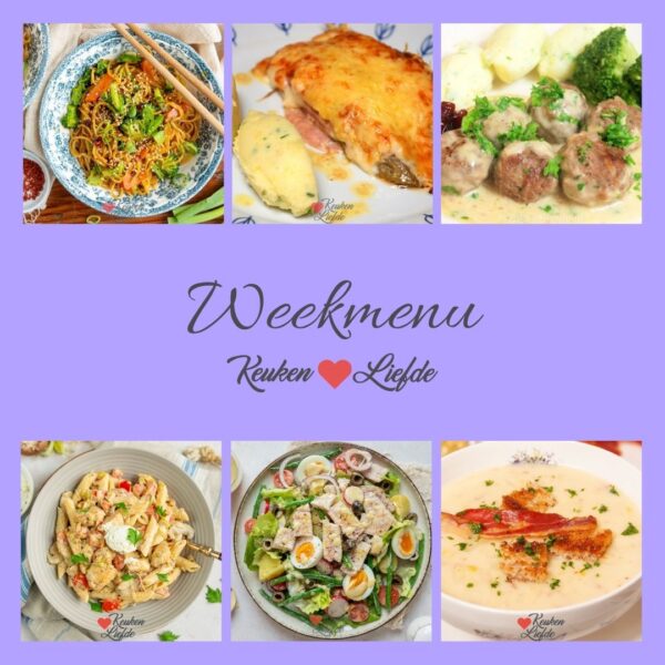 Weekmenu 7 2025