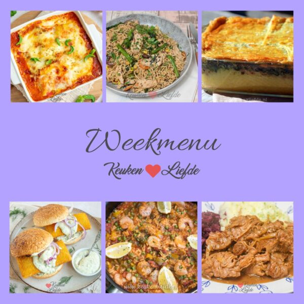 Weekmenu 12 2025