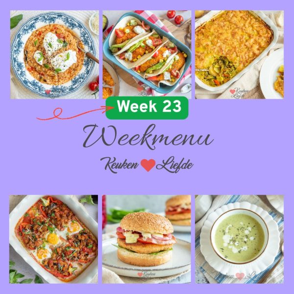 Weekmenu 23 2025