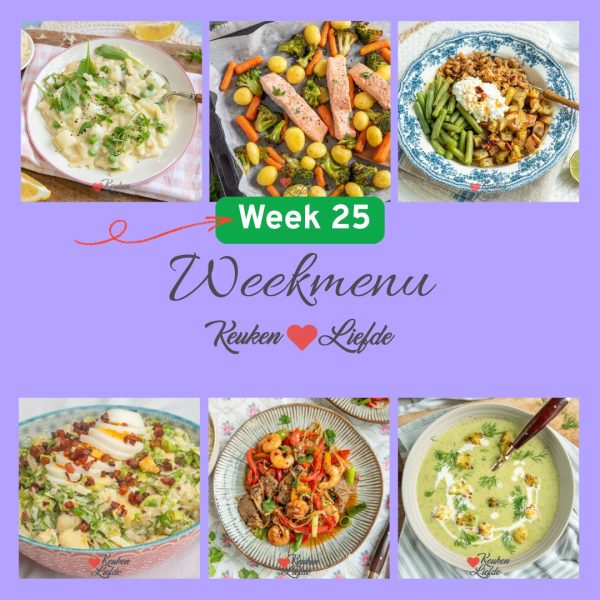 Weekmenu 25 2025