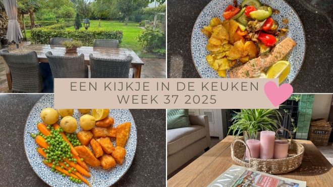 Een kijkje in de keuken week 37 2025