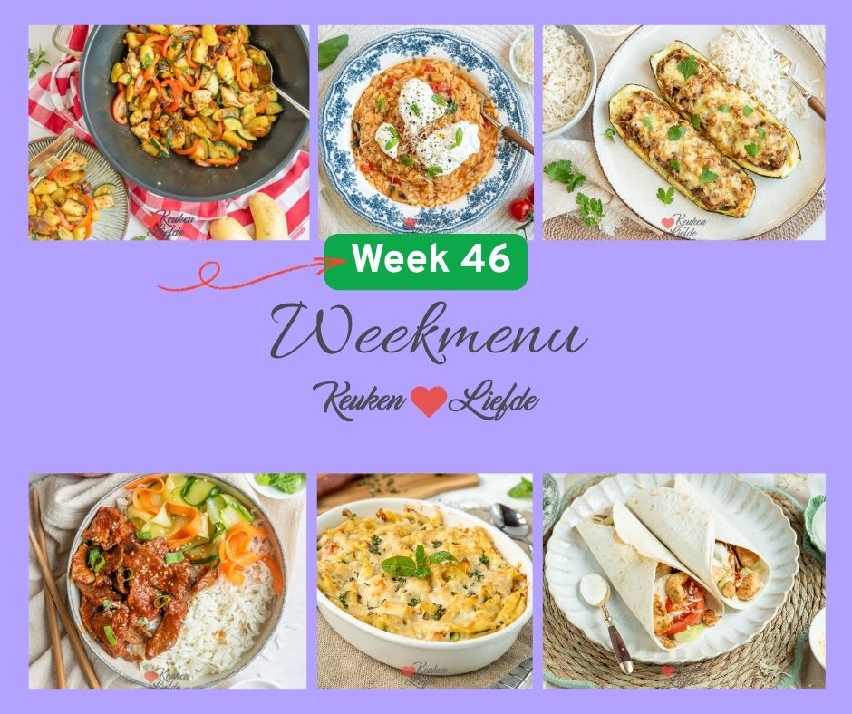Weekmenu week 46 2025