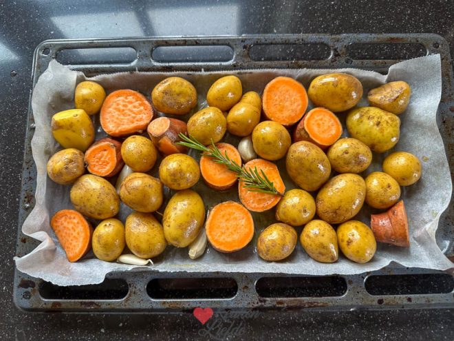 Bereid de bakplaat voor