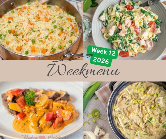 Weekmenu week 12 2026