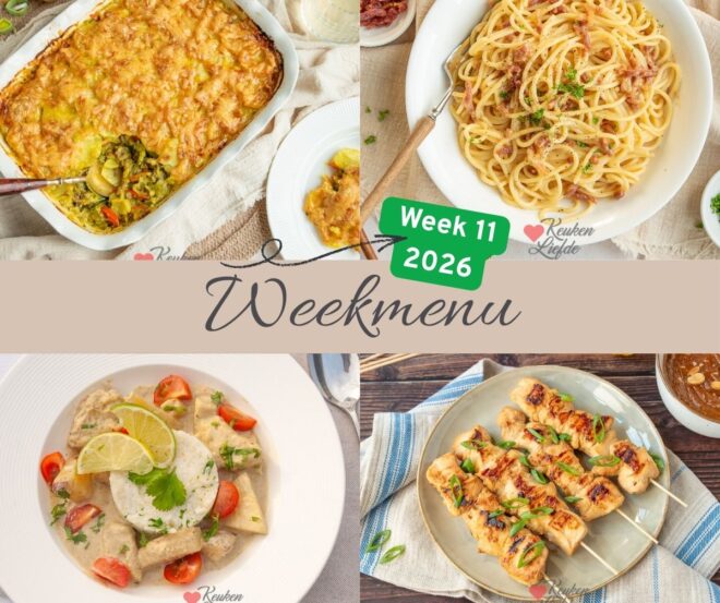 Weekmenu week 11 2026