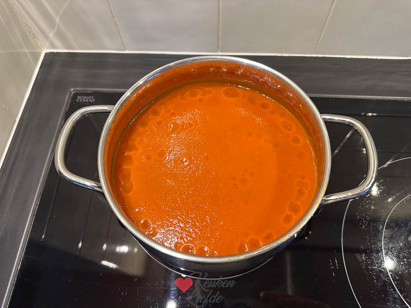 Tomatensoep maken