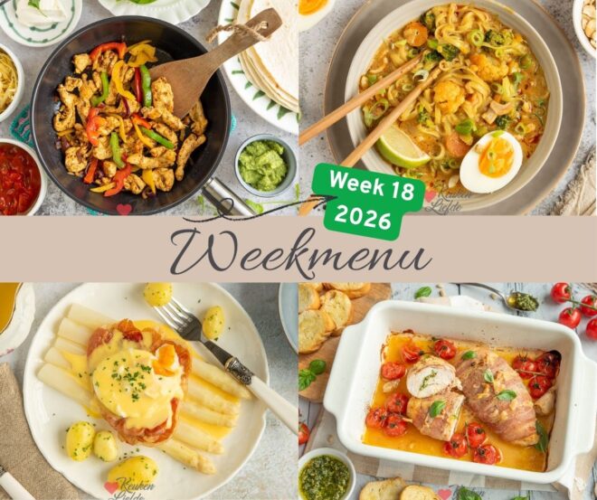Weekmenu week 18 2026