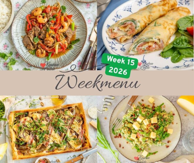 Weekmenu week 15 2026