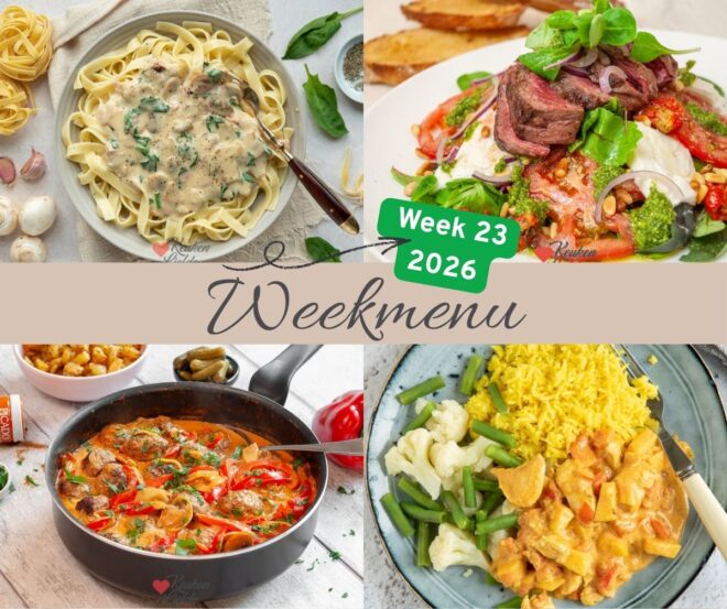 Weekmenu week 23 2026
