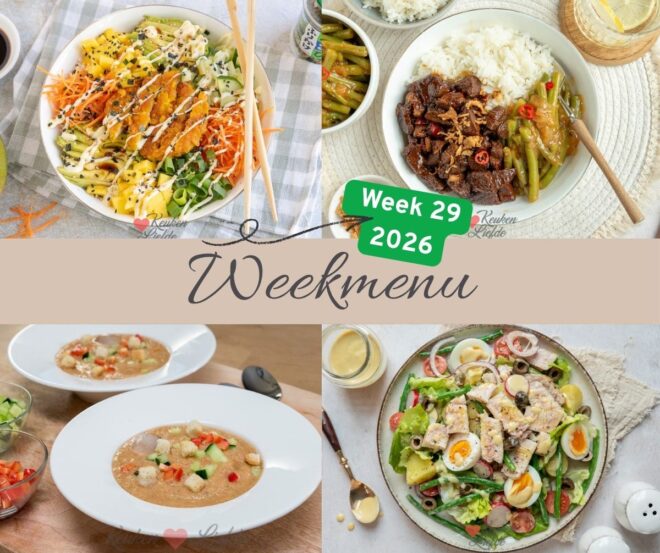 Weekmenu week 29 2026