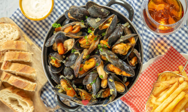 Mosselen recept: klassiek met witte wijn of bier