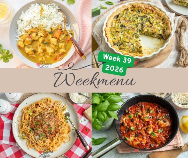 Weekmenu week 39 2026