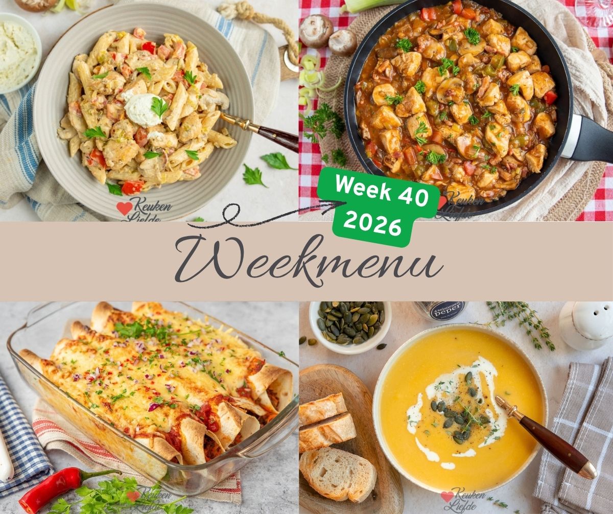 Weekmenu week 40 2026