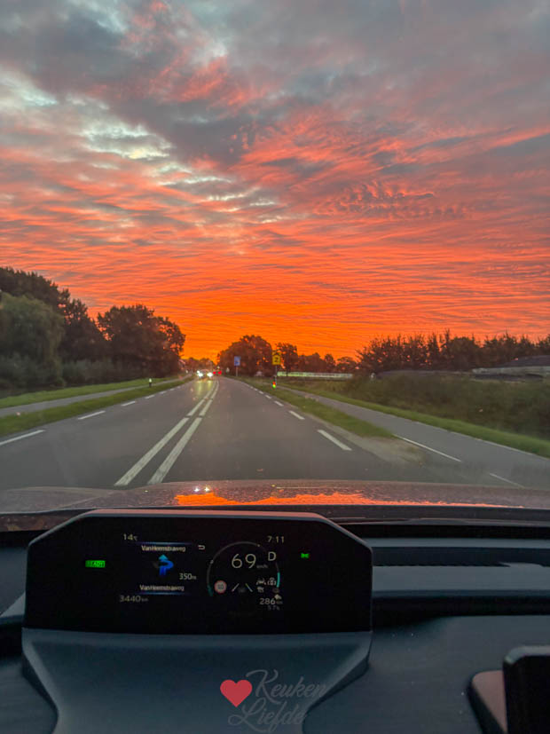 Mooie ochtendlucht
