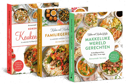 De drie kookboeken van Keukenliefde