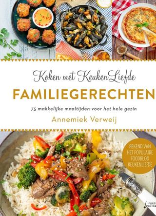 Omslag van Koken met KeukenLiefde Familiegerechten