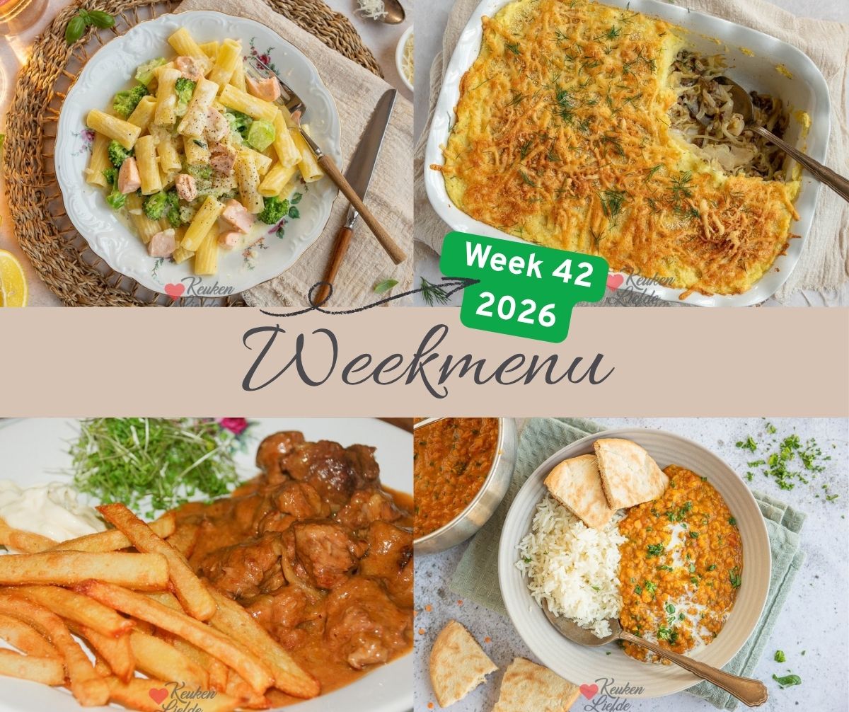 Weekmenu week 42 2026
