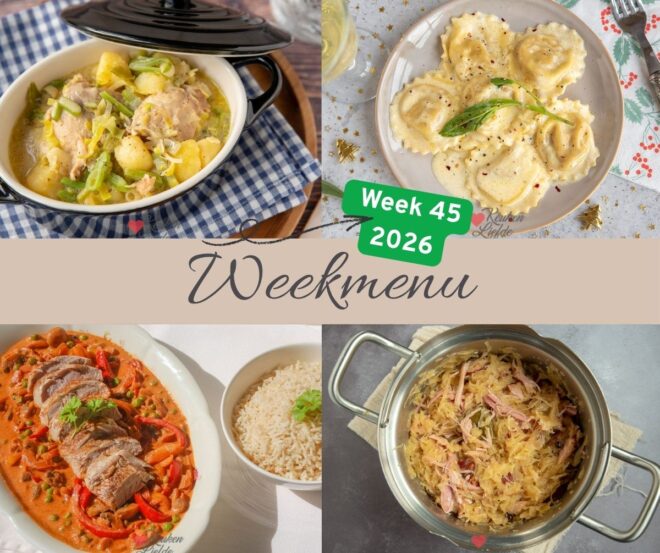 Weekmenu week 45 2026