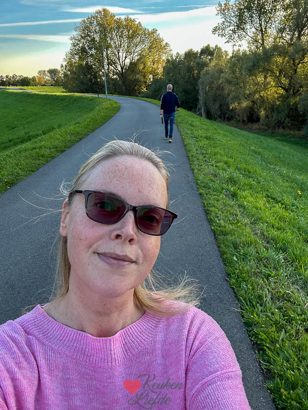 Rondje wandelen met Nacho