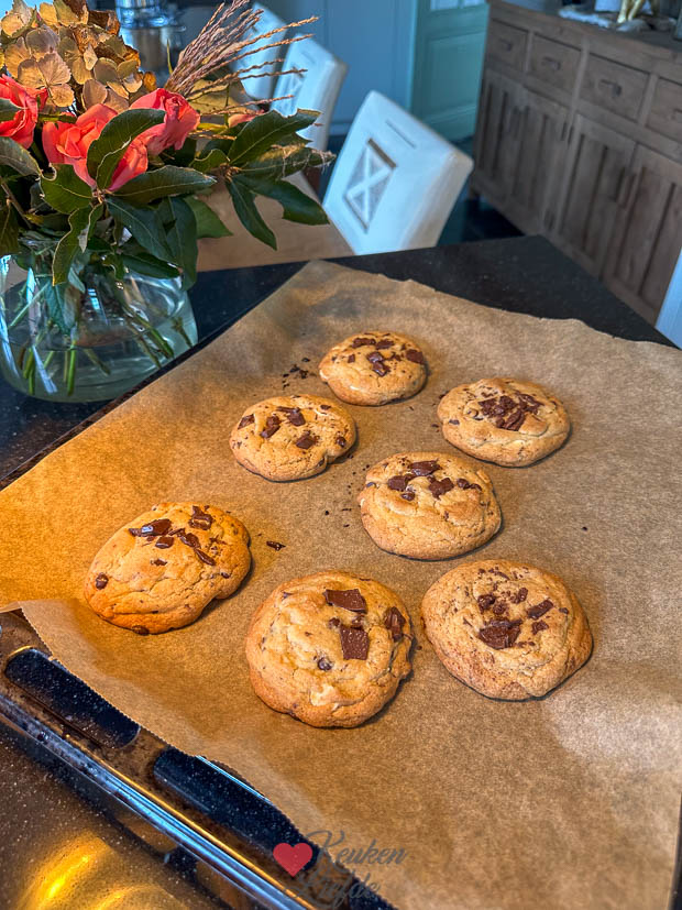 Chocolate chip cookies maken