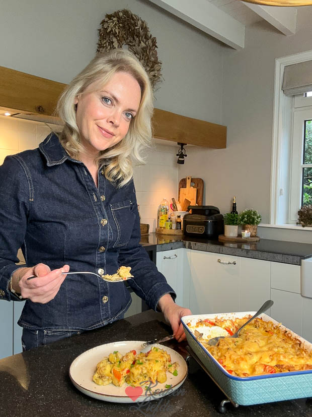 Annemiek in de keuken