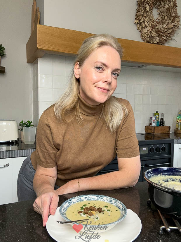 Annemiek in de keuken