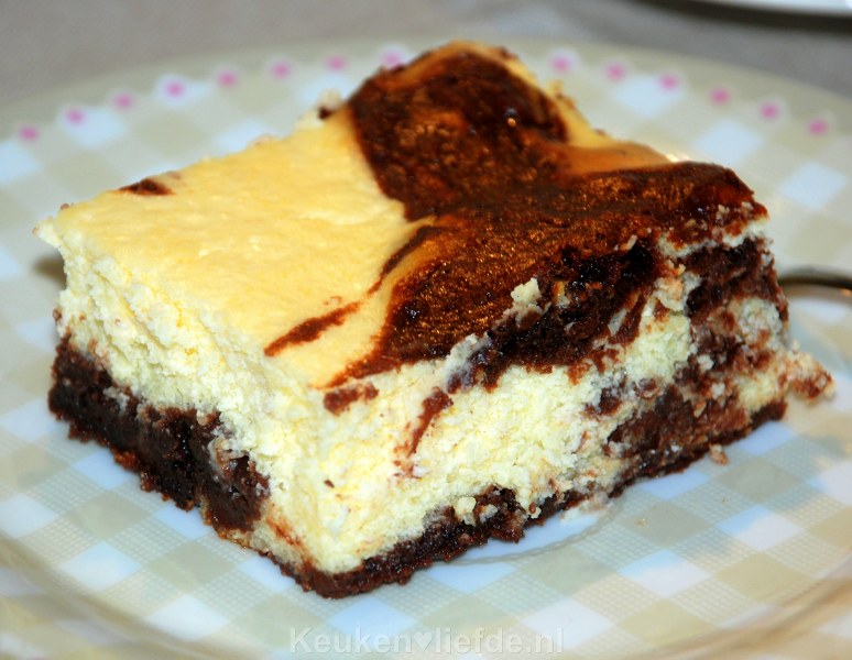 Cheesecake-brownie