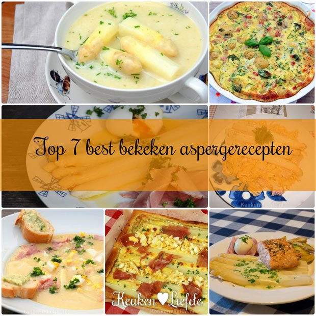 Top 7 best bekeken aspergerecepten
