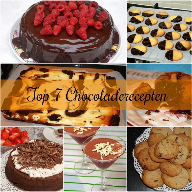 Top 7 chocoladerecepten!