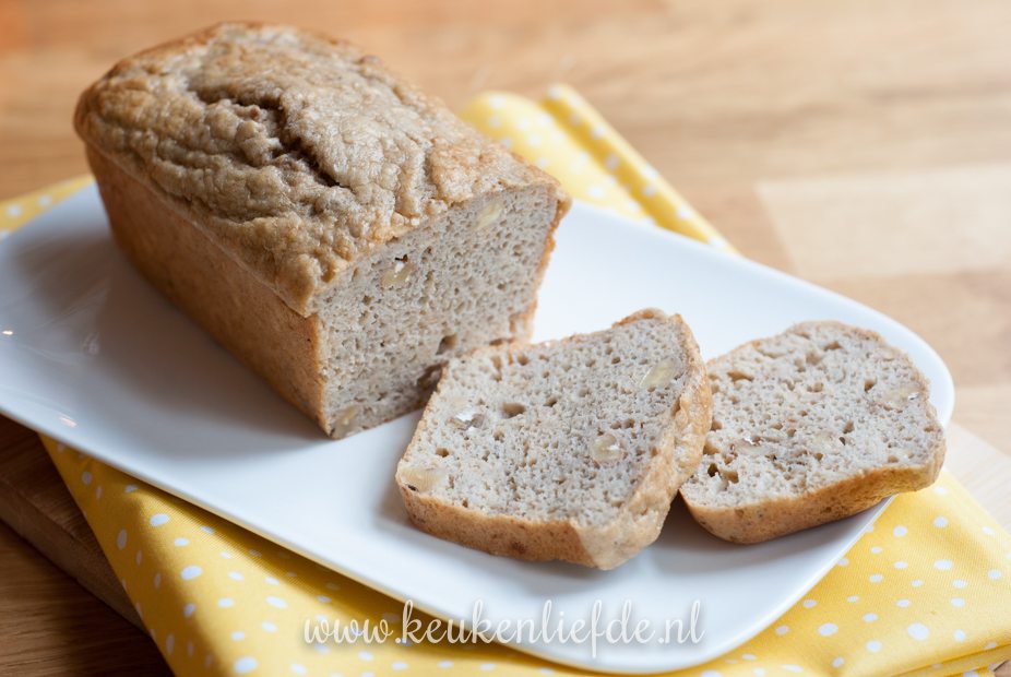 Bananenbrood zonder suiker en boter