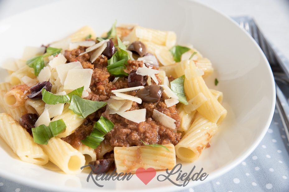 Rigatoni diavola