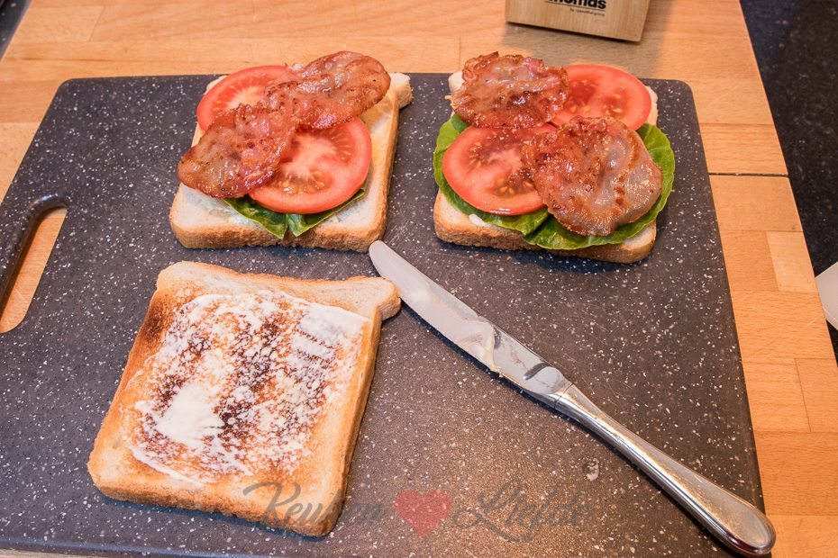 Club sandwich met kip en bacon (+ afscheid van de Nissan Micra!)