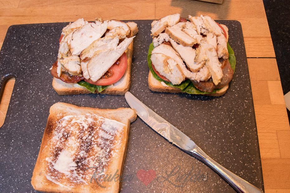 Club sandwich met kip en bacon (+ afscheid van de Nissan Micra!)