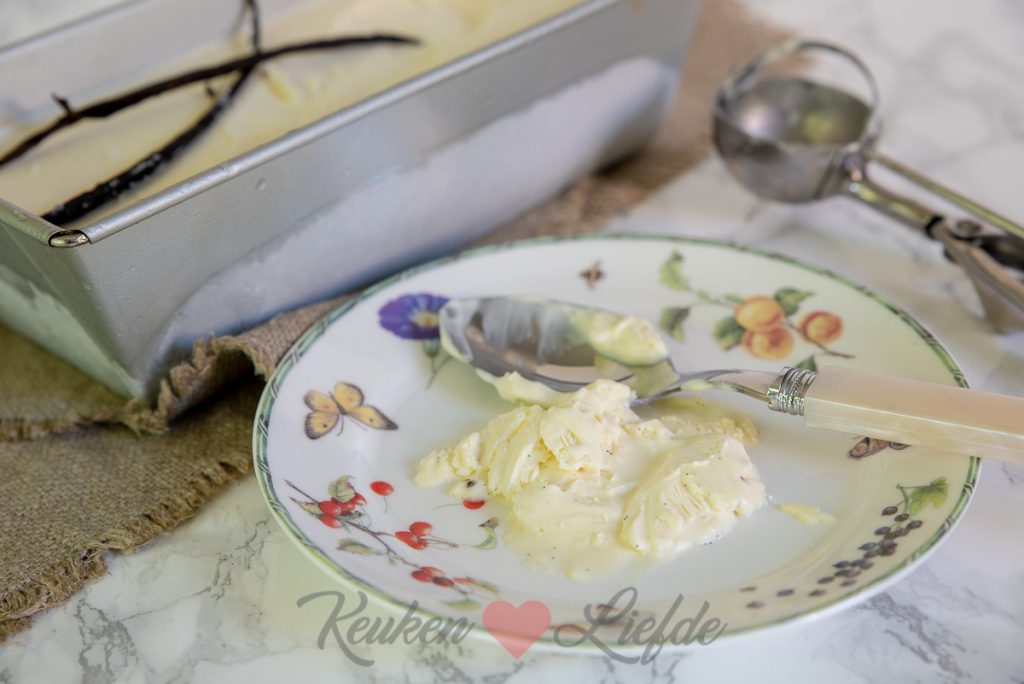 Vanille-roomijs maken zonder ijsmachine