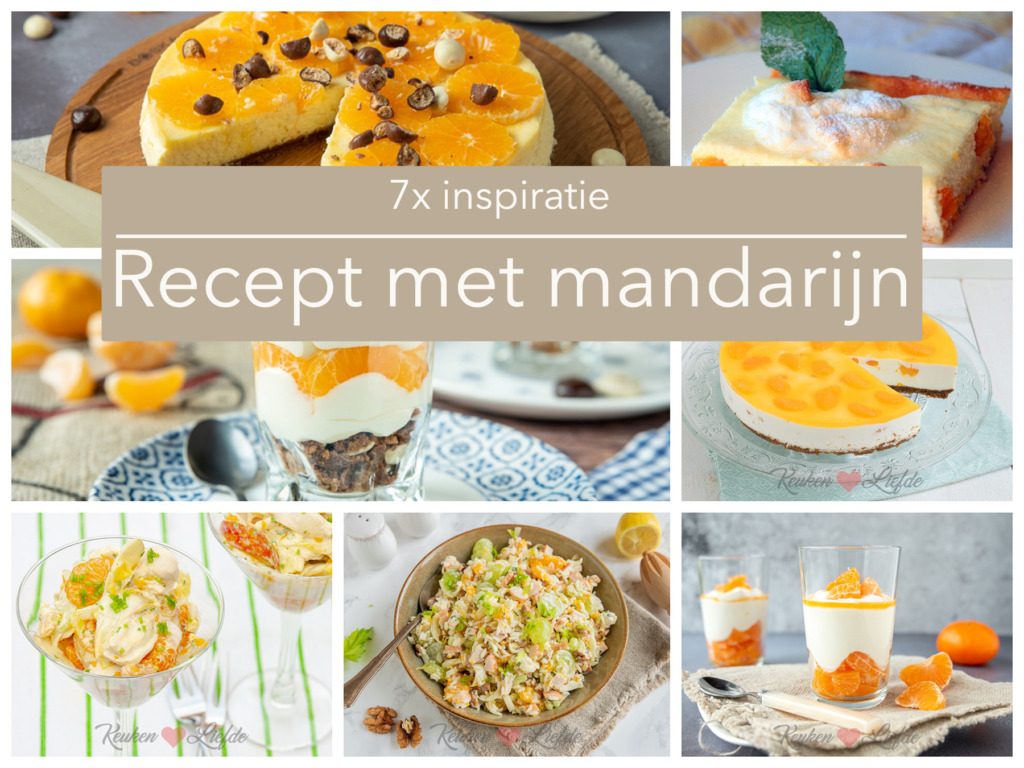 7x recept met mandarijn