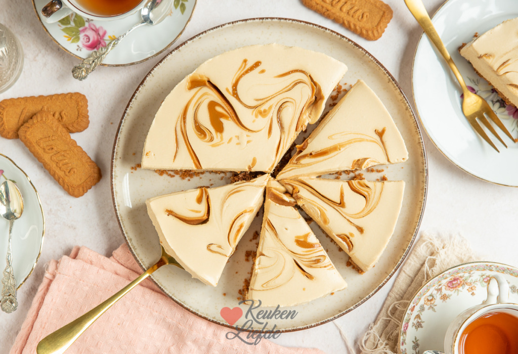 Speculoos cheesecake (no bake)